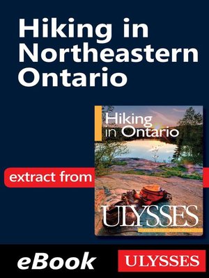 cover image of Hiking in Northeastern Ontario